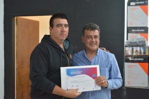 Se entregó equipamiento a emprendedores de Puerto Deseado