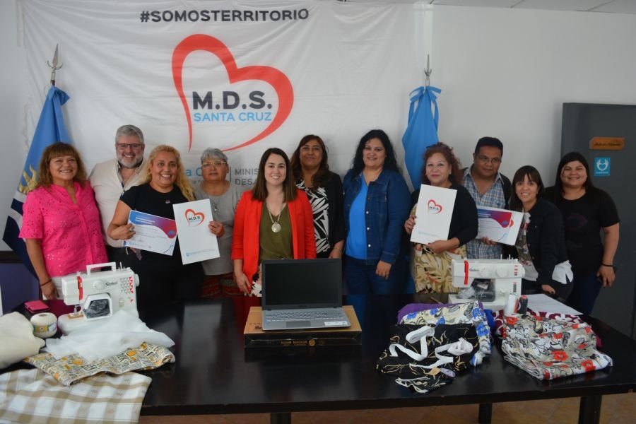 Continúa el fortalecimiento por parte del Gobierno de Santa Cruz a emprendedorxs de toda la provincia