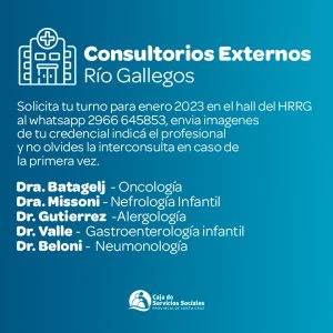 Se anunció nueva instancia de gestión de turnos con especialistas del Hospital Regional para enero