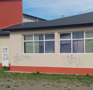 Un nuevo hecho de vandalismo se registró en la EPP N°62 de Río Gallegos