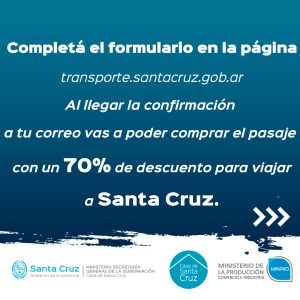 Santa Cruz Te Une: Si sos estudiante, conocé los detalles de descuentos de viaje terrestre en enero