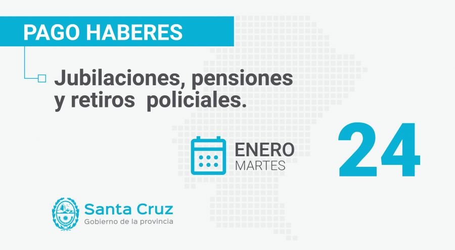 Este martes se acreditarán los haberes de los jubilados y jubiladas