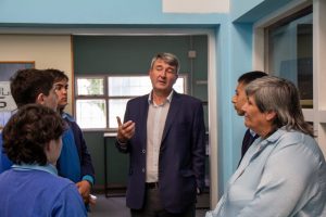 Autoridades recorrieron escuelas de Educación Técnica Profesional