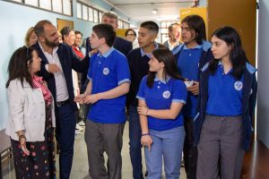 Autoridades recorrieron escuelas de Educación Técnica Profesional