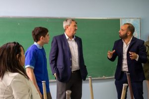 Autoridades recorrieron escuelas de Educación Técnica Profesional