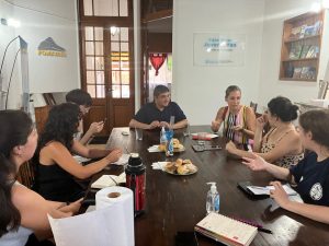 Salud avanza en acciones conjuntas con el Centro de Estudiantes de La Plata