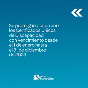Nueva prórroga para el Certificado Único de Discapacidad: ¿Quiénes deben renovarlo?