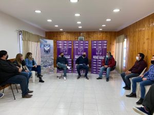 Fortalecen articulación con los municipios de Puerto Santa Cruz y Piedra Buena