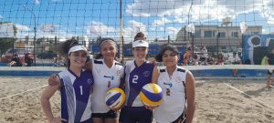 La provincia definió representantes en beach vóley para los Juegos Evita de Playa 2023