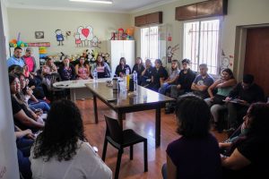 El Gobierno Provincial se reunió con las áreas de Mujeres, Género y Diversidad de zona norte