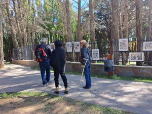 La muestra "40 Años de recuperación de la democracia" se expone en El Calafate