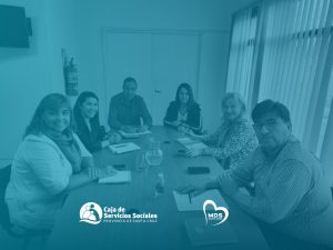 El Directorio de la Caja de Servicios Sociales recibió a la ministra de Desarrollo Social