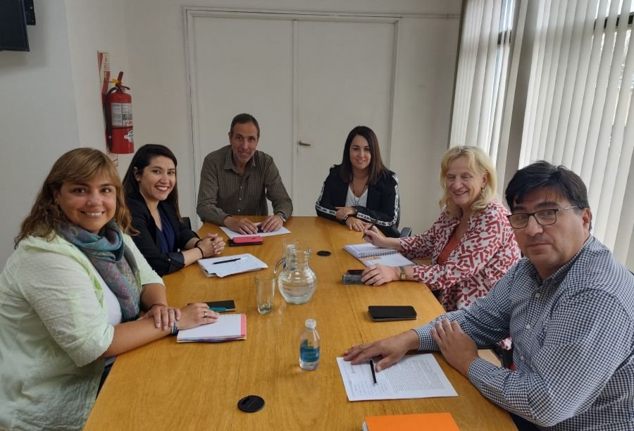 El Directorio de la Caja de Servicios Sociales recibió a la ministra de Desarrollo Social