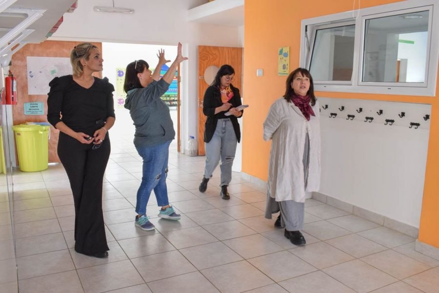 Educación realizó relevamiento edilicio en Puerto Santa Cruz, Piedra Buena y San Julián