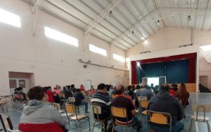 Más de 600 auxiliares de la Educación se capacitaron en Puerto Deseado y Caleta Olivia