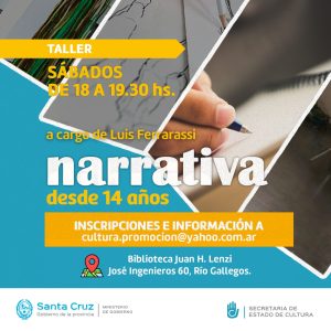 Últimos días para inscribirse en los talleres del Complejo Cultural Santa Cruz