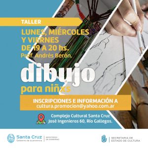 Últimos días para inscribirse en los talleres del Complejo Cultural Santa Cruz