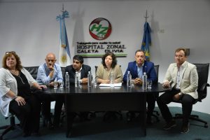 Realizaron reconocimiento al personal de salud en Caleta Olivia