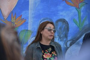 Se presentó un mural en homenaje a los trabajadores y las trabajadoras de la salud en Caleta Olivia