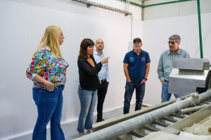 Se realizó recorrida por las Plantas Pesquera Artesanal y de Procesamiento de Puerto San Julián