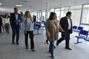 Continúa la puesta a punto del Hospital Modular de Caleta Olivia