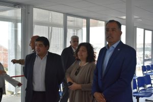 Continúa la puesta a punto del Hospital Modular de Caleta Olivia
