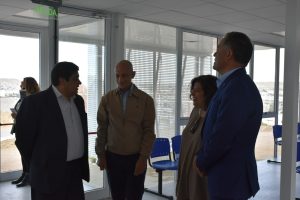 Continúa la puesta a punto del Hospital Modular de Caleta Olivia