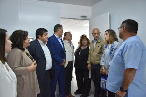 Continúa la puesta a punto del Hospital Modular de Caleta Olivia