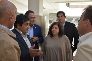 Autoridades de Salud recorrieron el Hospital Zonal de Caleta Olivia
