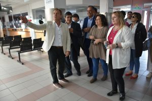 Autoridades de Salud recorrieron el Hospital Zonal de Caleta Olivia