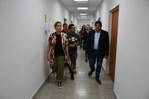 Se concretó recorrida en el Hospital de Piedra Buena
