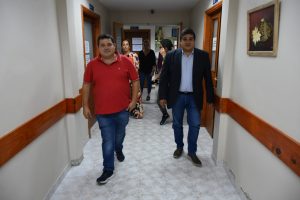 Se concretó recorrida en el Hospital de Piedra Buena