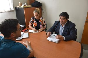 Se concretó recorrida en el Hospital de Piedra Buena