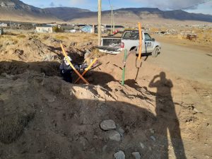 Continúan los trabajos de la ampliación de red de gas en El Calafate