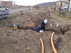 Continúan los trabajos de la ampliación de red de gas en El Calafate