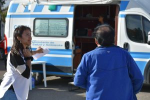 Comenzó la campaña de Salud por el mes de la Mujer en Puerto Santa Cruz