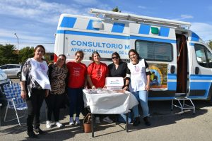 Comenzó la campaña de Salud por el mes de la Mujer en Puerto Santa Cruz