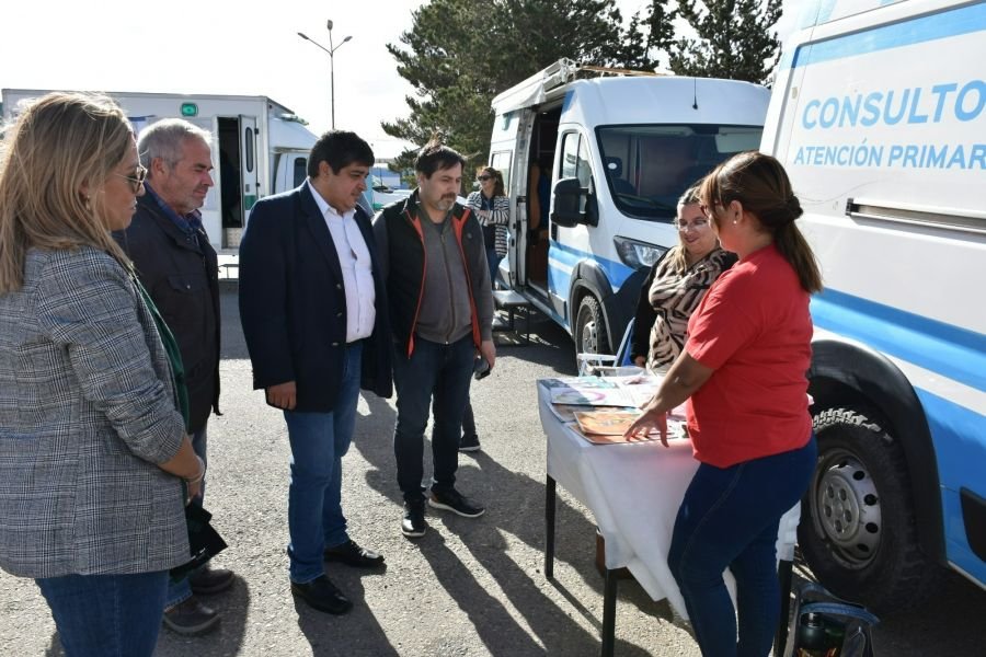 Comenzó la campaña de Salud por el mes de la Mujer en Puerto Santa Cruz
