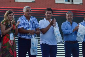 Se realizó el acto inaugural de los Juegos Nacionales Evita de Playa