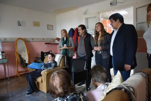 Autoridades de Salud visitaron el Hogar Víctor Duimo Baleta