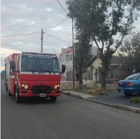 Río Gallegos: Incendio intencional en una vivienda abandonada lindera al Polivalente de Arte