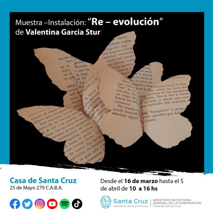 Este jueves se inaugura la muestra “Instalación: Re-evolución” en Buenos Aires