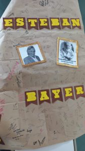 Identidad Santacruceña: Esteban Bayer acompañó a los estudiantes del CPES Nº41
