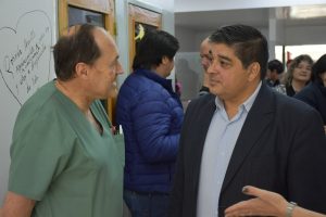 Salud realizó un reconocimiento a la comunidad de Río Turbio al cumplirse tres años de pandemia
