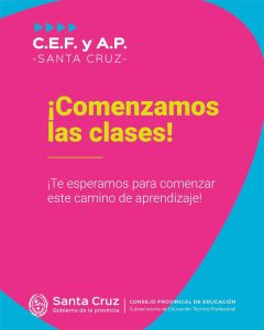 Más de tres mil setecientos estudiantes comenzaron las clases en los CEFyAP de la provincia