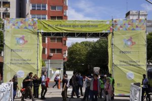Santa Cruz participó del  Foro Mundial de Derechos Humanos