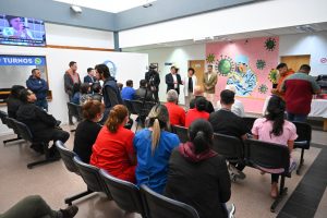 Salud realizó un reconocimiento a la comunidad de Puerto San Julián por su labor durante la pandemia