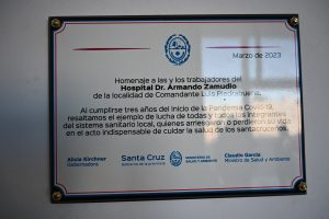 García: “Queremos estar presentes en cada localidad para recordar y agradecer todo el accionar de la Salud"