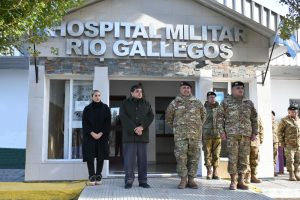 Se realizó reconocimiento al personal del Hospital Militar Río Gallegos a tres años de pandemia
