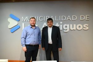 Se realizó un encuentro entre autoridades de Salud y del municipio de Los Antiguos